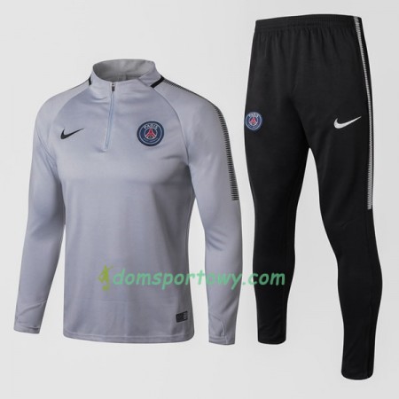 Paris Saint Germain Komplet Bluzy Treningowe 2017-18 Szary